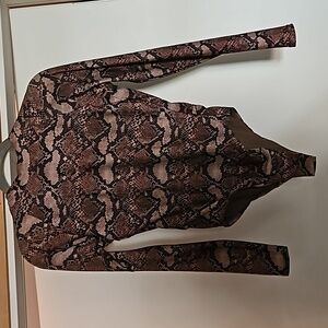 Abysse Billie swimsuit. size small snake print